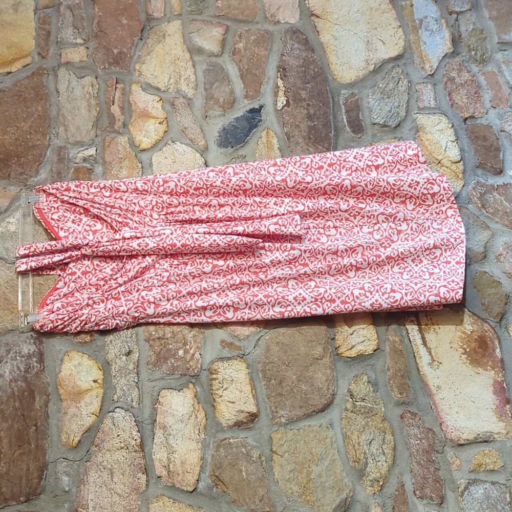 Soma Strapless Halter Patterned Summer Dress - image 5